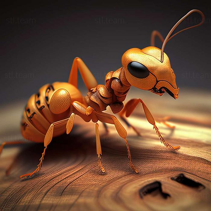 3D model Lasius uzbeki (STL)